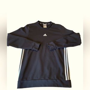 Black Adidas Crewneck Sweatshirt